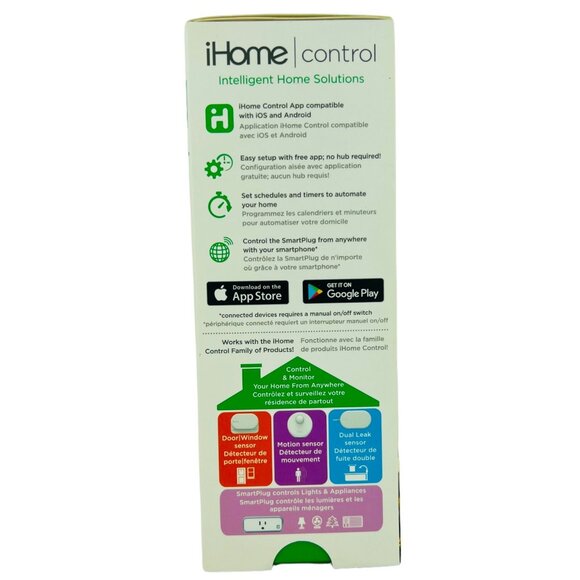 iHome ISP100 Outdoor HomeKit Smart Plug Weather Resistant WiFi - Picture 2 of 7